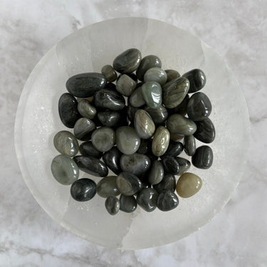 Green Hair Jasper (Tumbled)