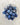 Blue aventurine tumbled stone with translucent blue quartz and subtle aventurescent sparkle