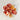 Carnelian palm stone in honey orange to deep red chalcedony with translucent color zoning