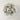 Green fluorite tumbled stone with translucent cool green color and natural internal banding