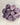 Lepidolite palm stone in lilac to rose mica with subtle platy shimmer and fine layering