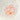 Rose quartz palm stone in soft pink macrocrystalline quartz with milky translucent zones