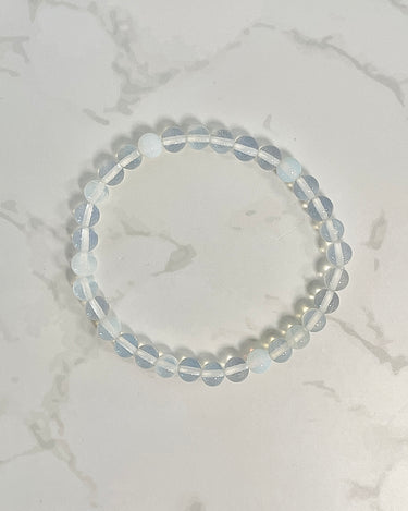 Buy NEXG Real Opalite Bracelet Original Certified Opalite Crystal Bracelet  AA+++ Quality White Opal Stone Bracelet Dudhiya Pathar Ka Bracelet Round  Beads Opalite Wrist Bracelet ओपलाइट ब्रेसलेट at Amazon.in